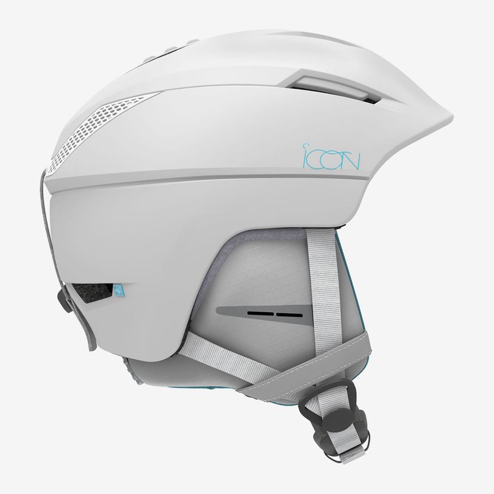 Helmets Salomon Femme Blanche - Salomon ICON² MIPS - France (7095-XOAMH)